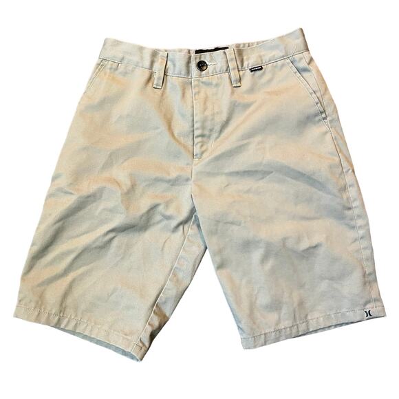 Hurley Boy's 26 Casual Chino Shorts - Picture 1 of 6